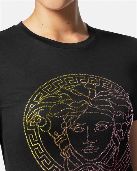 Versace crystal medusa t shirt